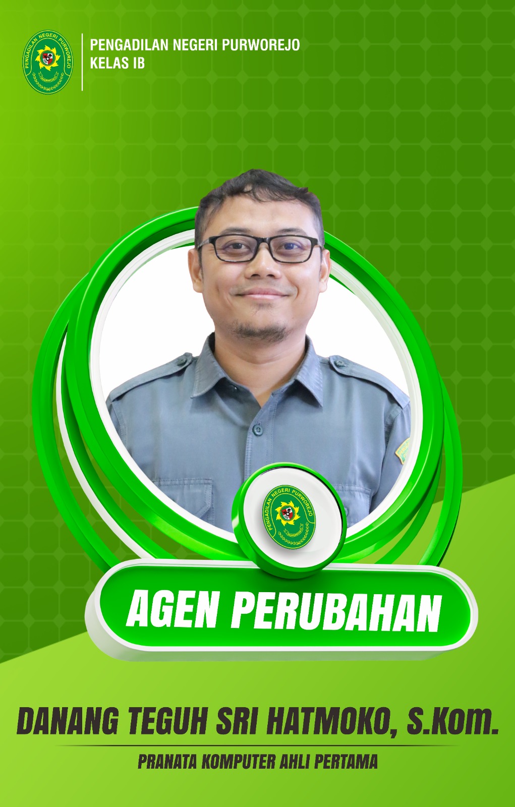 agen perubahan pengadilan negeri purworejo
