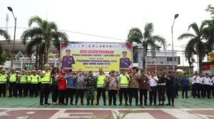 Apel Gelar Pasukan Operasi Kepolisian Terpusat Lilin Candi-2025