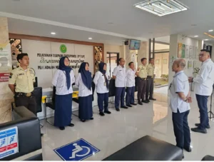 Briefing Petugas PTSP Pengadilan Negeri Purworejo