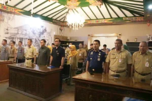 Penandatanganan Nota Kesepakatan Antara Pemerintah Kabupaten Purworejo dengan Kepolisian Resor Purworejo dan Pengadilan Negeri Purworejo