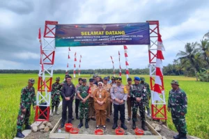 Upacara Pembukaan TMMD Sengkuyung Tahap I Tahun 2026 Kabupaten Purworejo