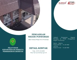 Brosur Permohonan Eksekusi