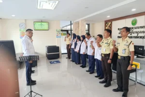 Briefing Petugas PTSP Pengadilan Negeri Purworejo