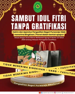 Larangan Tidak Menerima Bingkisan / Parsel Dalam Bentuk Apapun